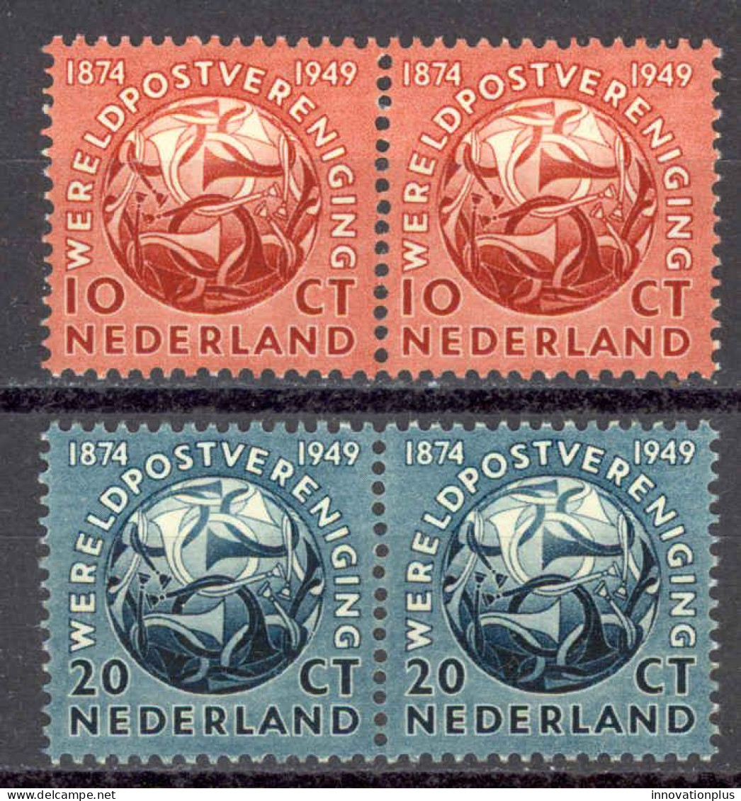 Netherlands Sc# 323-324 MNH Pair 1949 UPU 75th - Unused Stamps