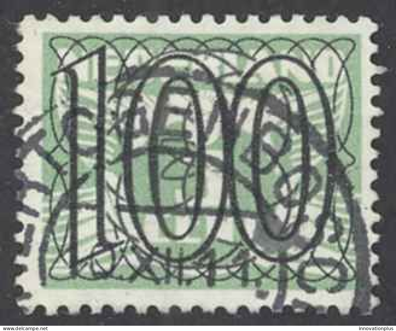 Netherlands Sc# 241 Used 1940 1g On 3c Overprints - Oblitérés