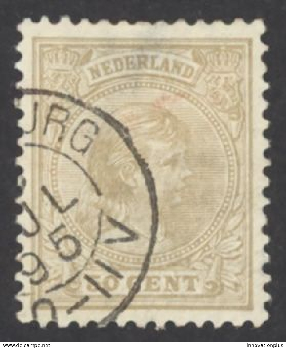 Netherlands Sc# 49 Used 1894 50c Princess Wilhelmina - Usati