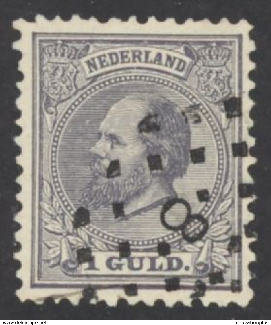 Netherlands Sc# 32 Used 1888 1g King William III - Oblitérés