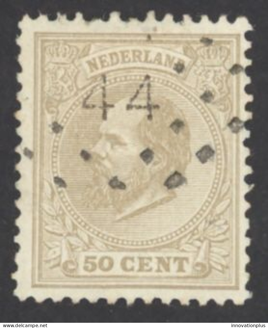 Netherlands Sc# 31 Used (a) 1872-1888 50c King William III - Gebruikt