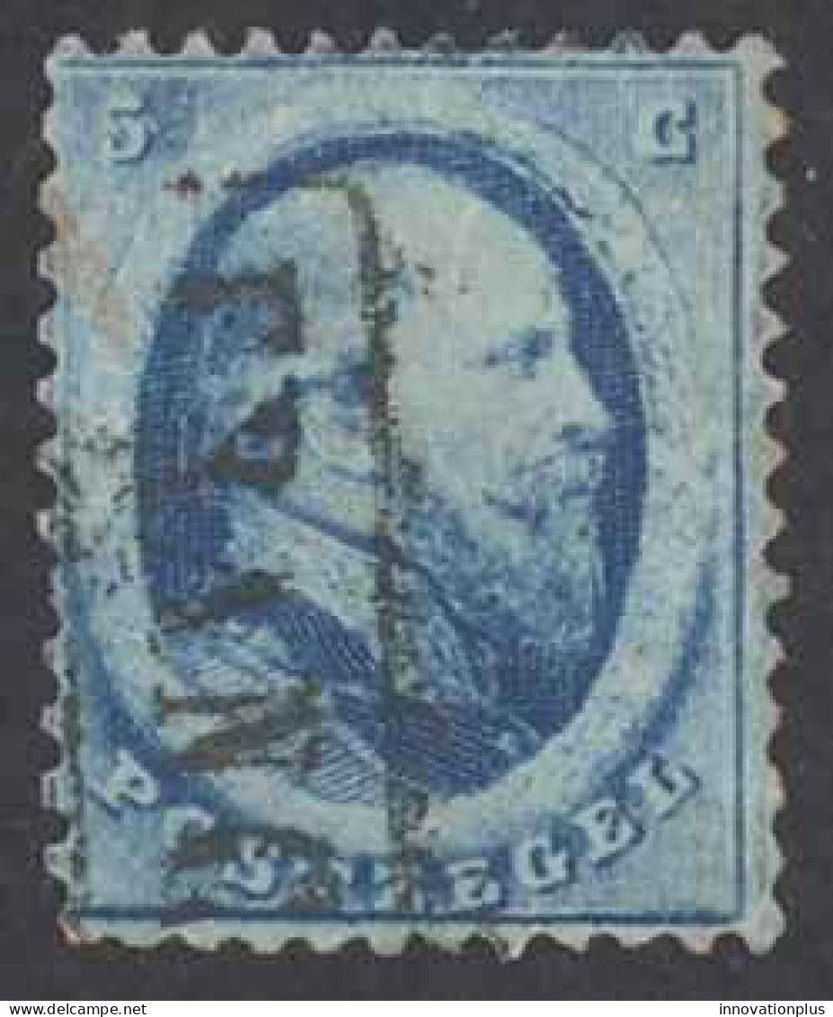 Netherlands Sc# 4 Used (a) 1864 5c King William III - Gebruikt