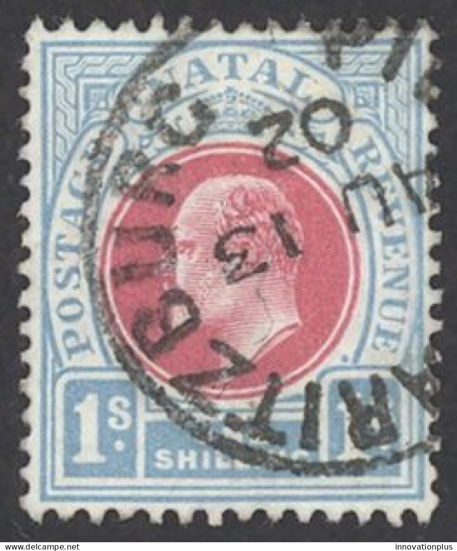 Natal Sc# 90 Used 1902-1903 1sh King Edward VII - Natal (1857-1909)