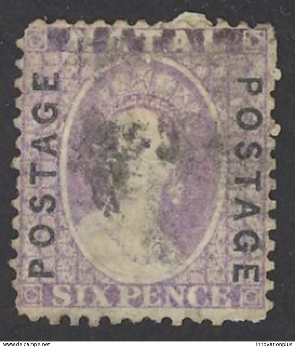 Natal Sc# 40 Used 1873 6p Queen Victoria - Natal (1857-1909)