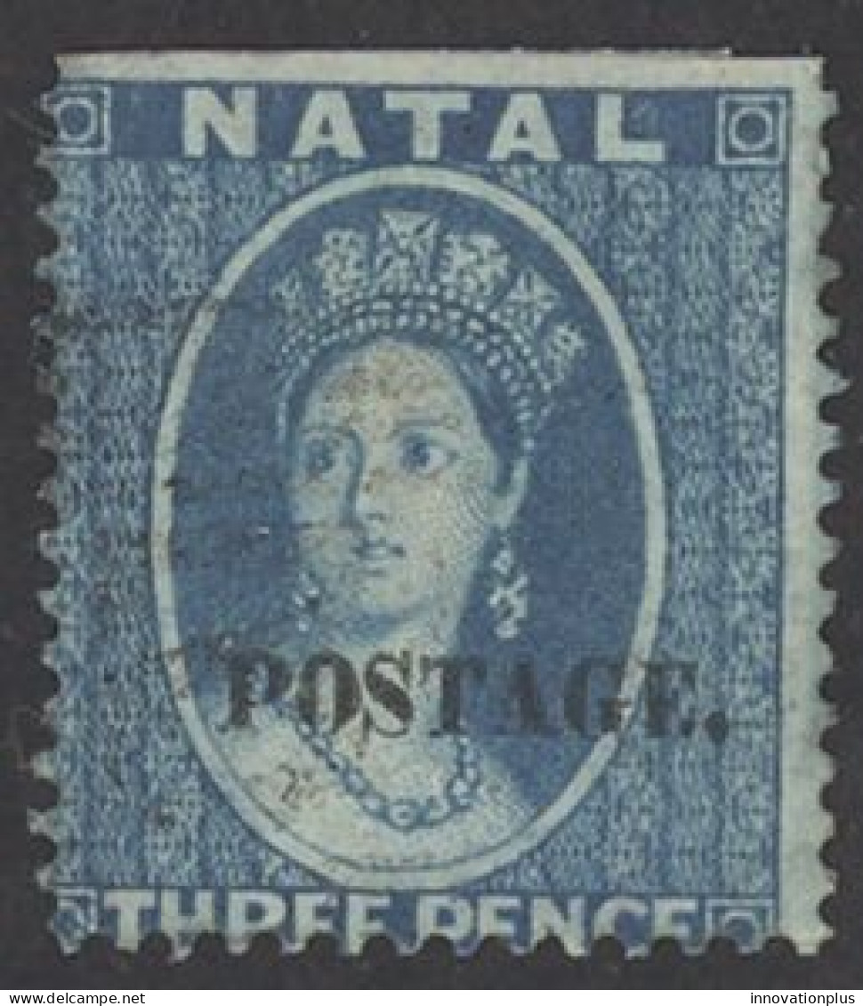 Natal Sc# 19A Used 1869 3p Queen Victoria - Natal (1857-1909)