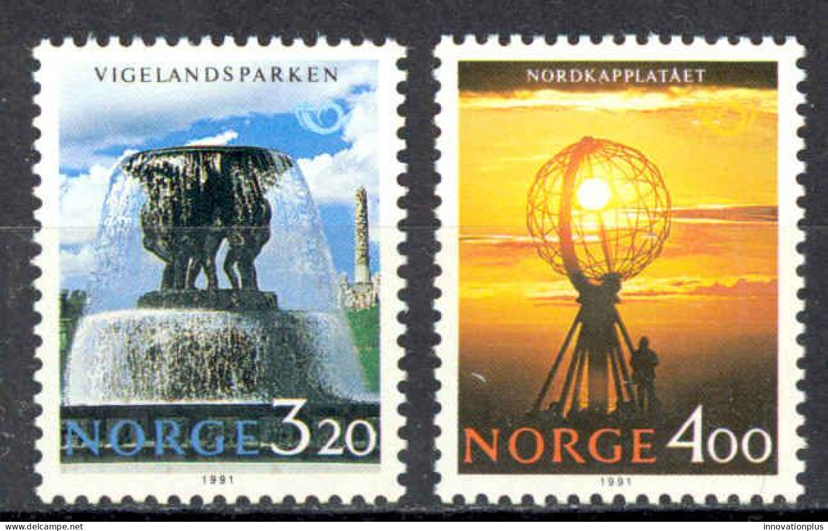 Norway Sc# 995-996 MNH 1991 Tourism - Neufs