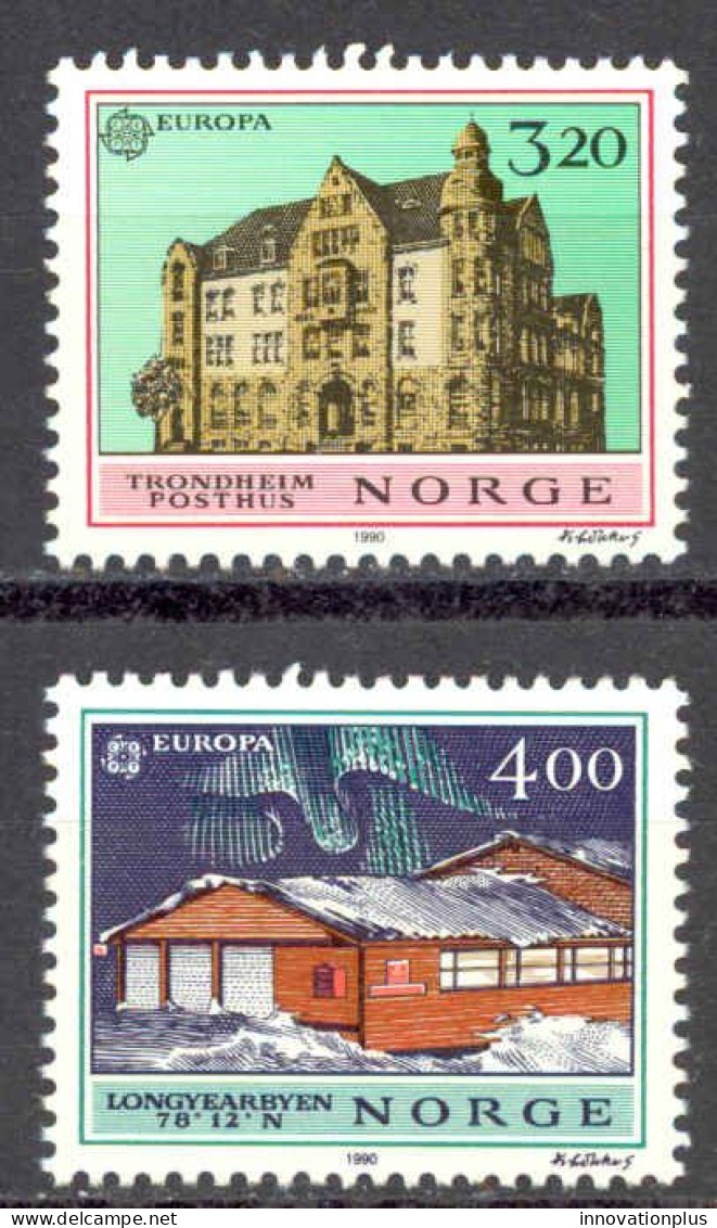 Norway Sc# 980-981 MNH 1990 Europa - Ongebruikt