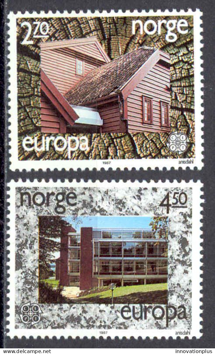 Norway Sc# 905-906 MNH 1987 Europa - Ongebruikt