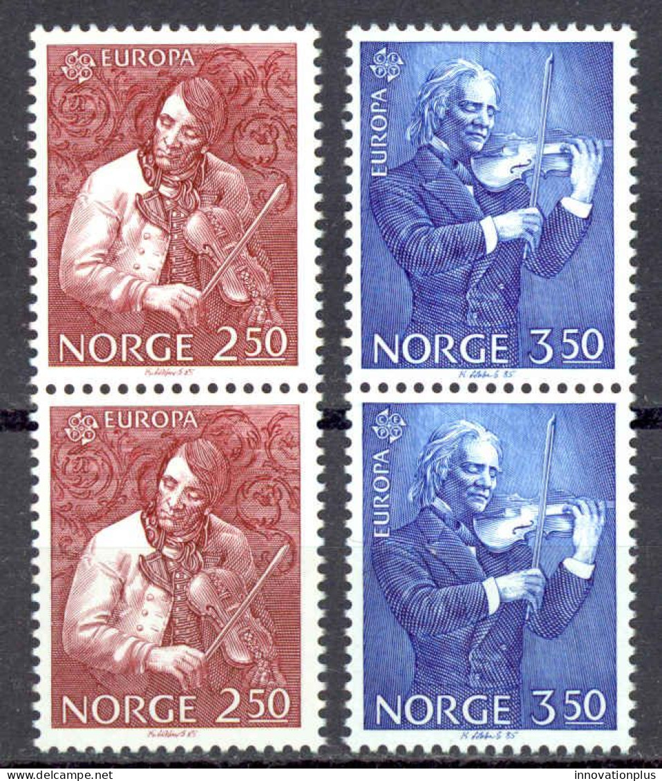 Norway Sc# 861-862 MNH Pair 1985 Europa - Unused Stamps
