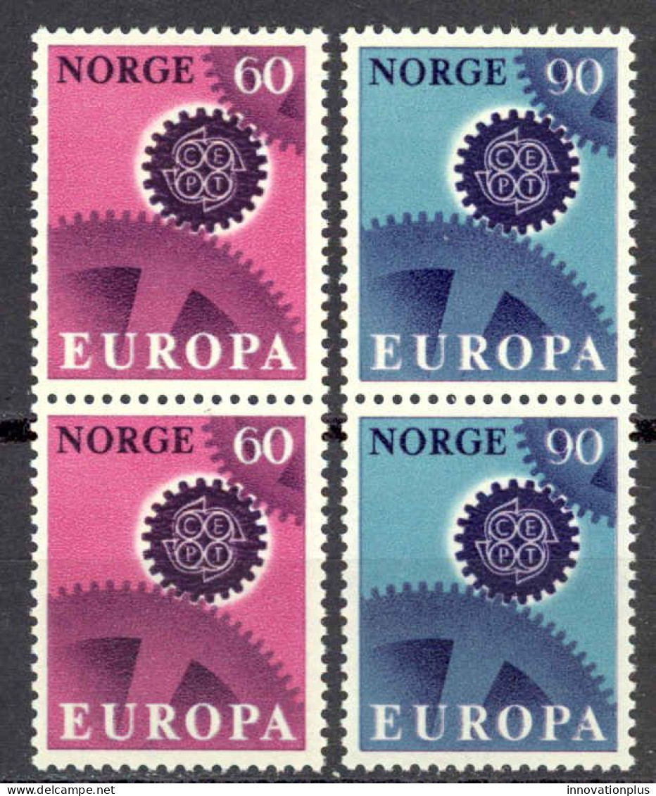 Norway Sc# 504-505 MNH Pair 1967 Europa - Ongebruikt