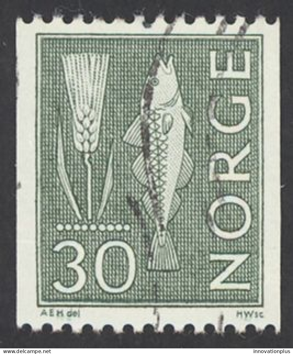 Norway Sc# 421 Used 1963 30o Rye & Fish - Oblitérés