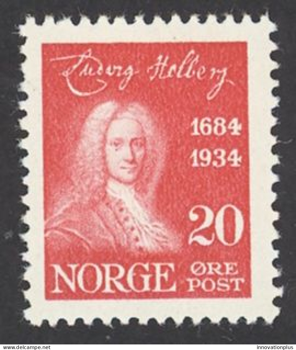 Norway Sc# 160 MH 1934 20o Ludvig Holberg - Unused Stamps