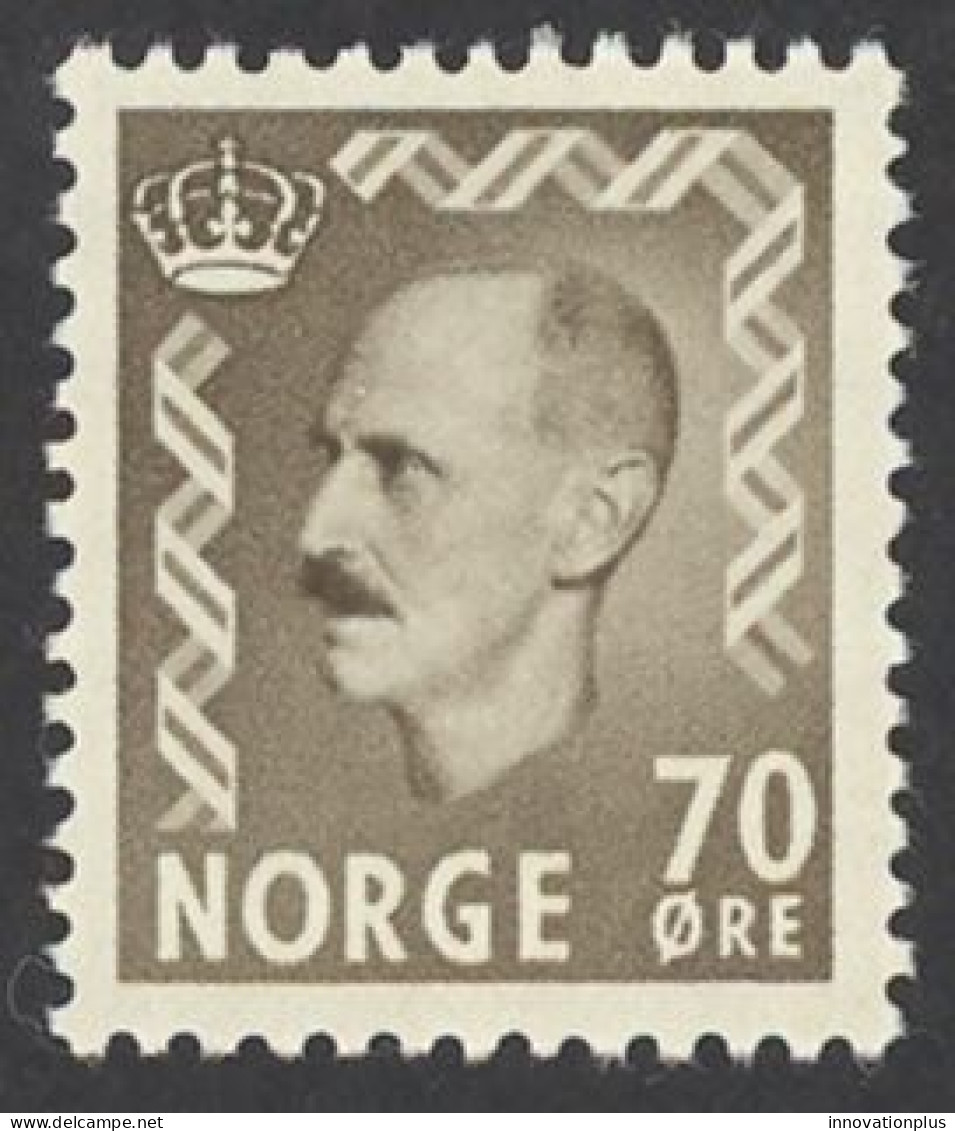 Norway Sc# 350 MH 1956 70o King Haakon VII - Ungebraucht