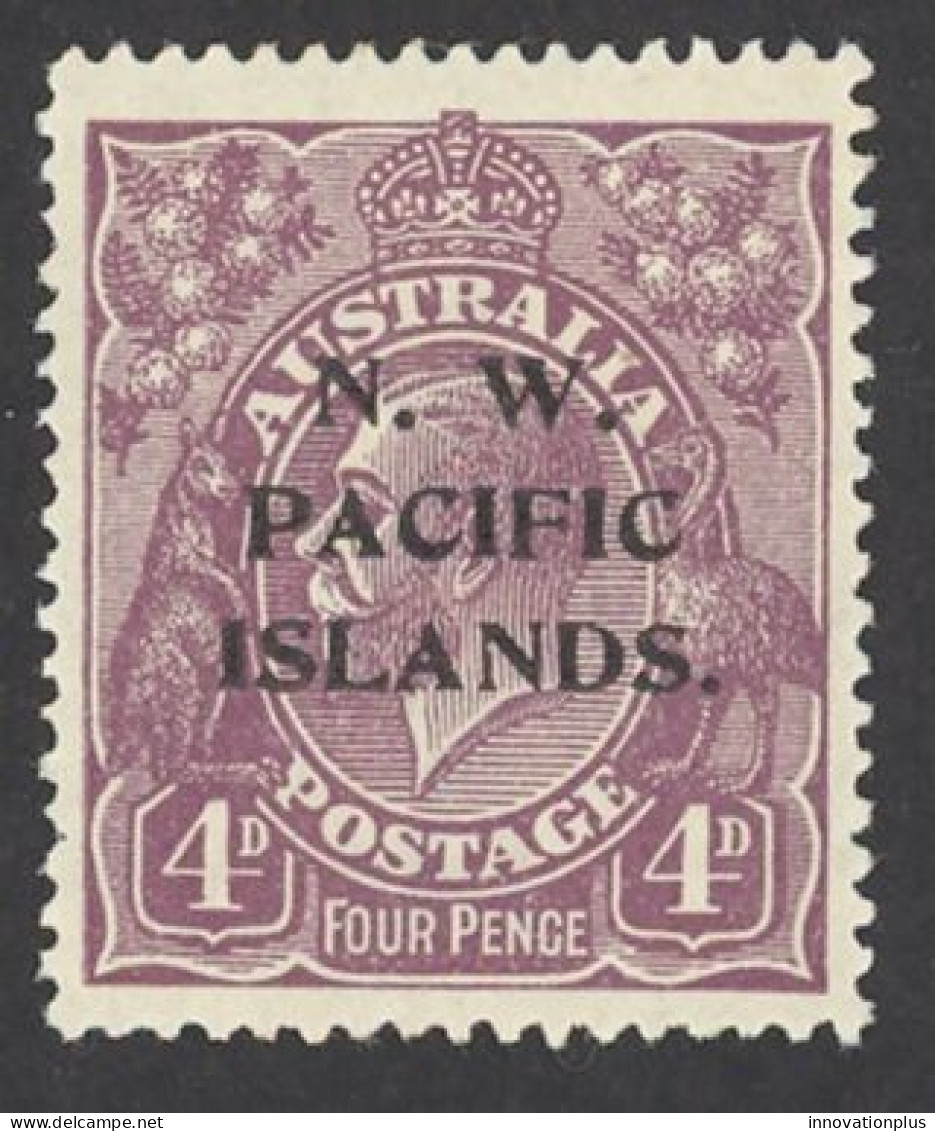 North West Pacific Islands Sc# 47 MH 1922 4p Violet Definitives - Altri
