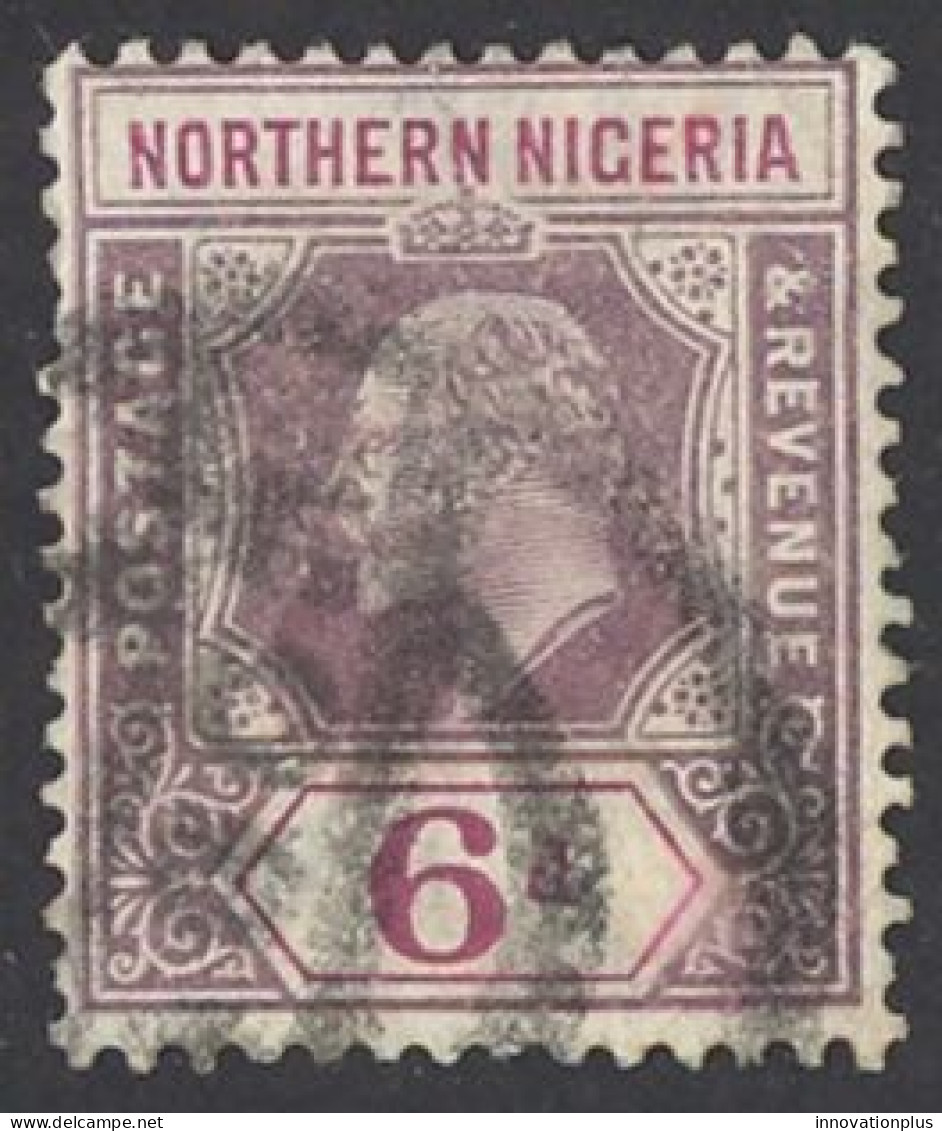 Northern Nigeria Sc# 24 Used 1905 6p King Edward VII - Nigeria (...-1960)