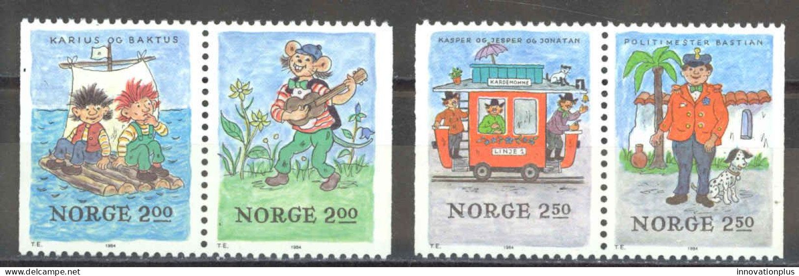 Norway Sc# 850-853 MNH 1984 Christmas - Nuevos