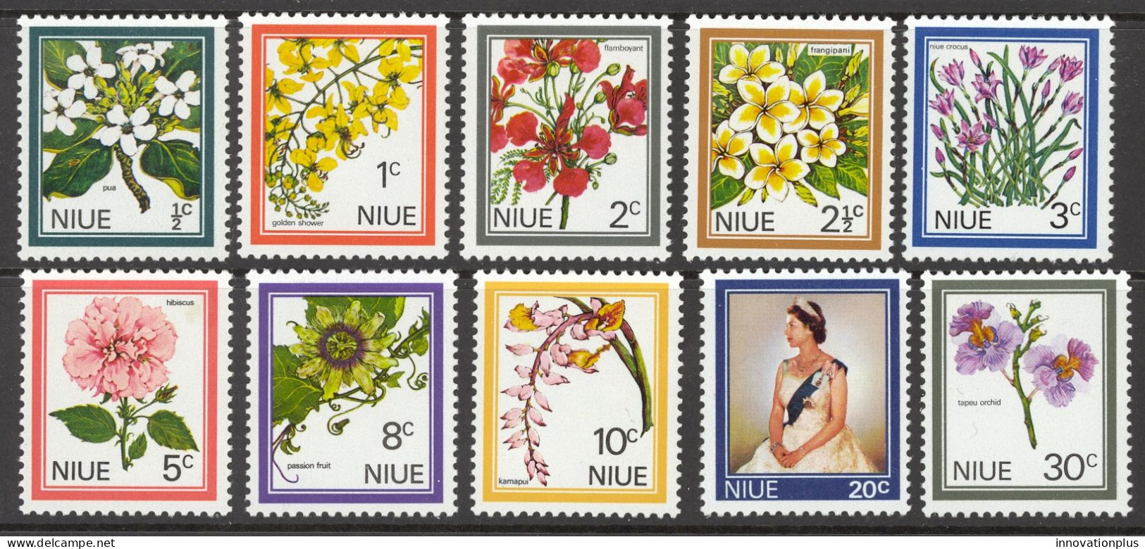 Niue Sc# 122-131 MH 1969 Pua - Niue