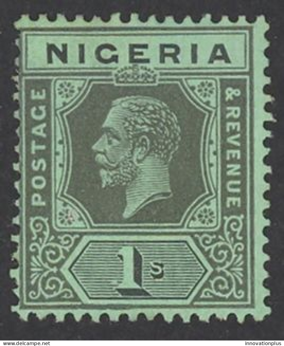 Nigeria Sc# 29 MH 1921-1933 1sh King George V - Nigeria (...-1960)