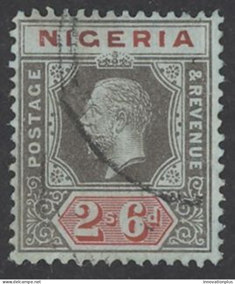 Nigeria Sc# 9 Used 1914-1927 2sh6p King George V - Nigeria (...-1960)