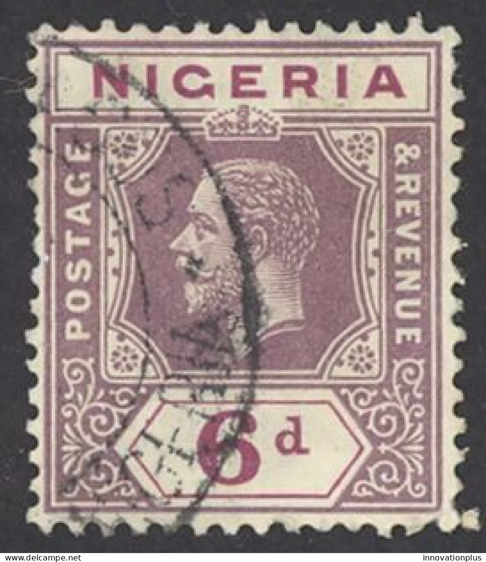 Nigeria Sc# 7 Used 1914-1927 6p King George V - Nigeria (...-1960)