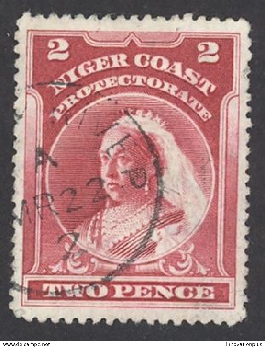 Niger Coast Protectorate Sc# 45 Used (a) 1894 2p Queen Victoria - Nigeria (...-1960)