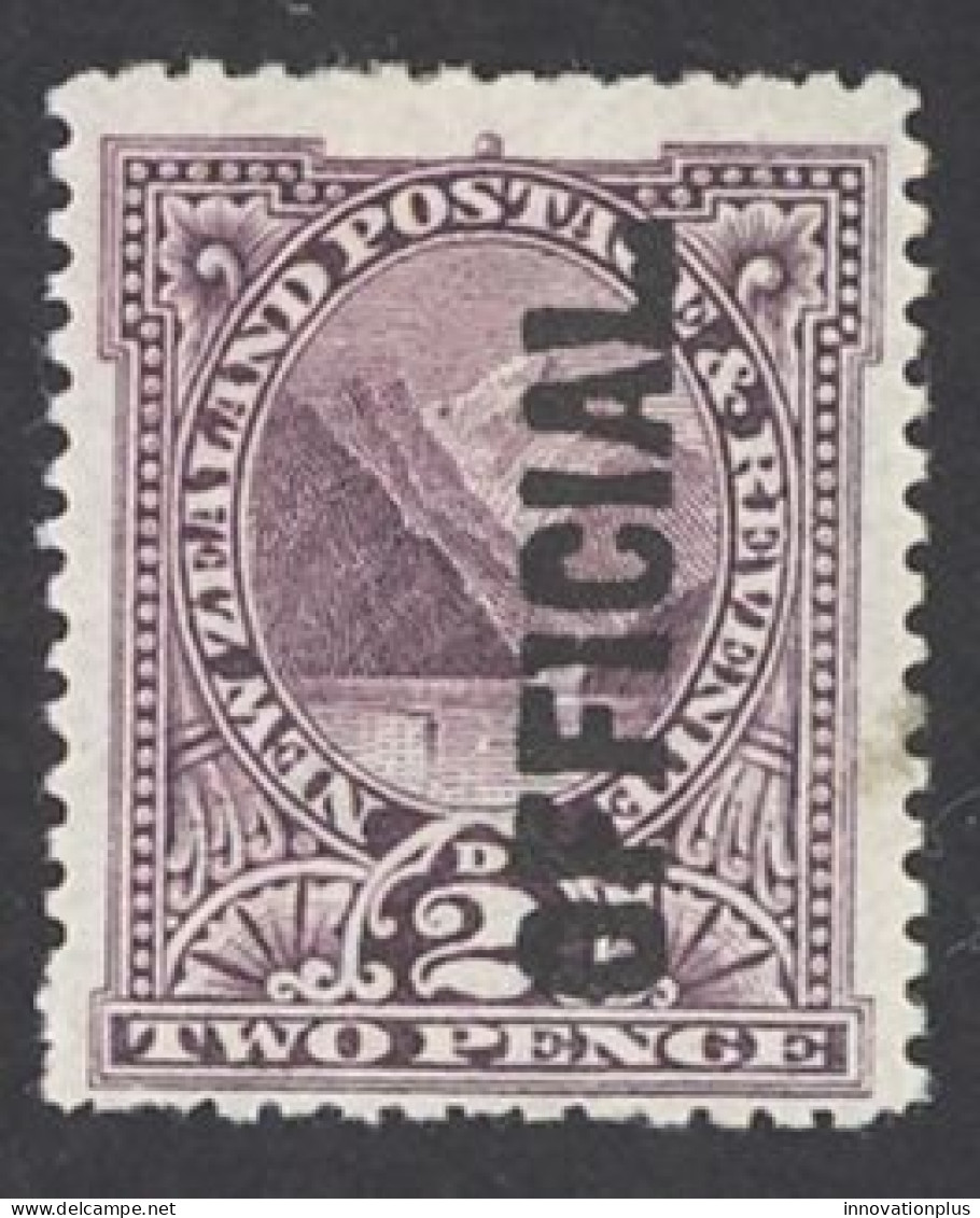 New Zealand Sc# O25 MH 1907 2p Official - Service