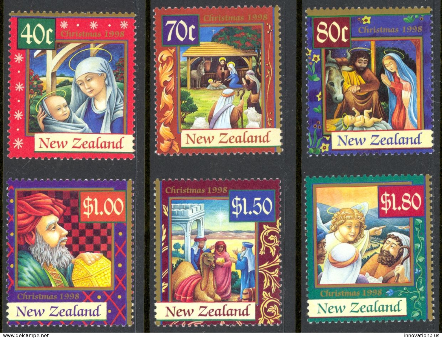 New Zealand Sc# 1532-1537 MNH 1998 Christmas - Ungebraucht