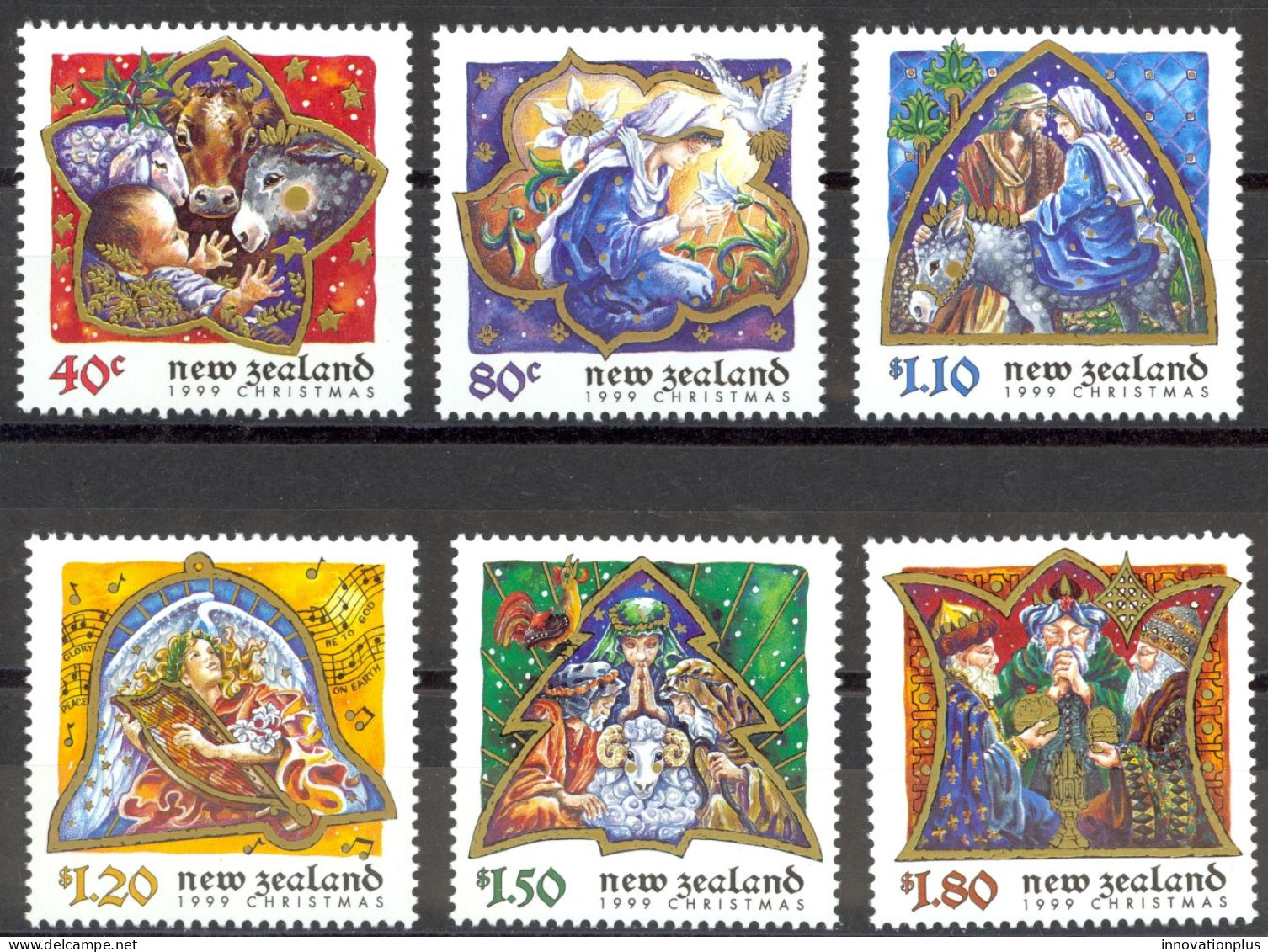 New Zealand Sc# 1608-1613 MNH 1999 Christmas - Ungebraucht