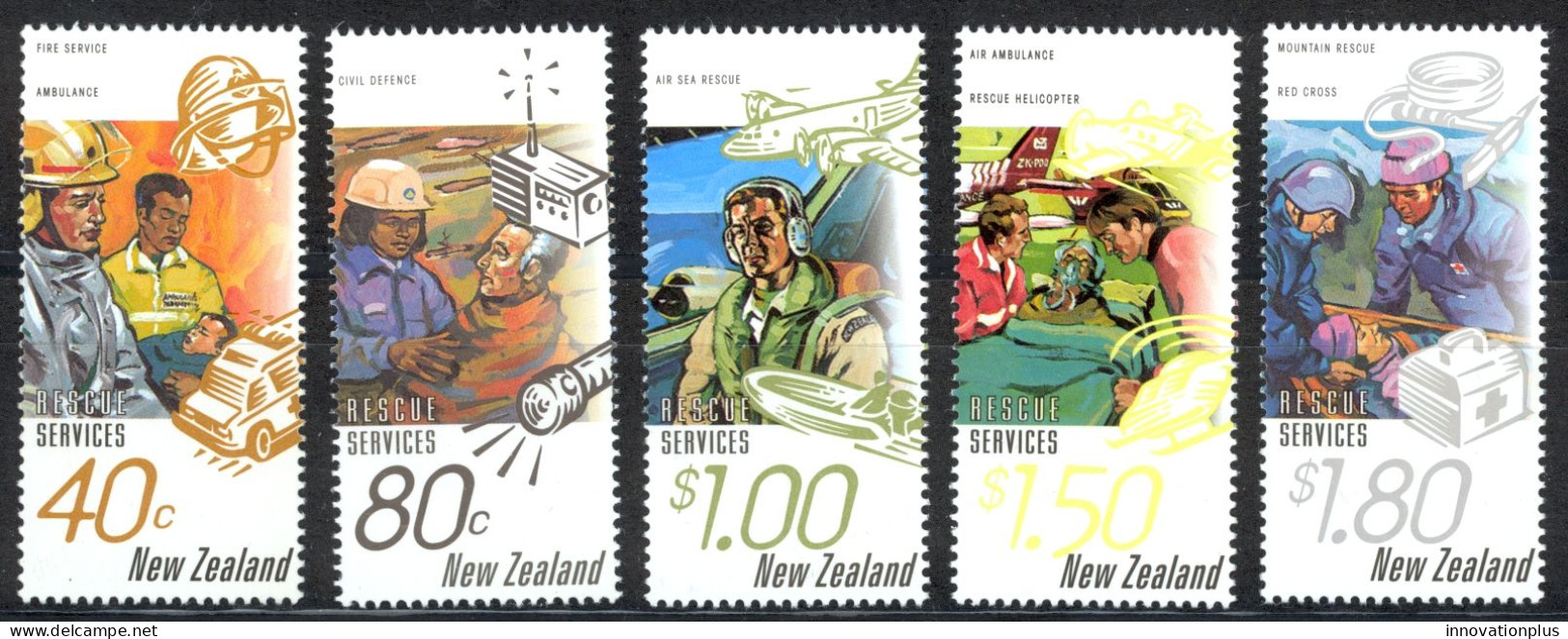 New Zealand Sc# 1361-1365 SG# 1979/83 MNH 1996 Emergency Services - Ongebruikt