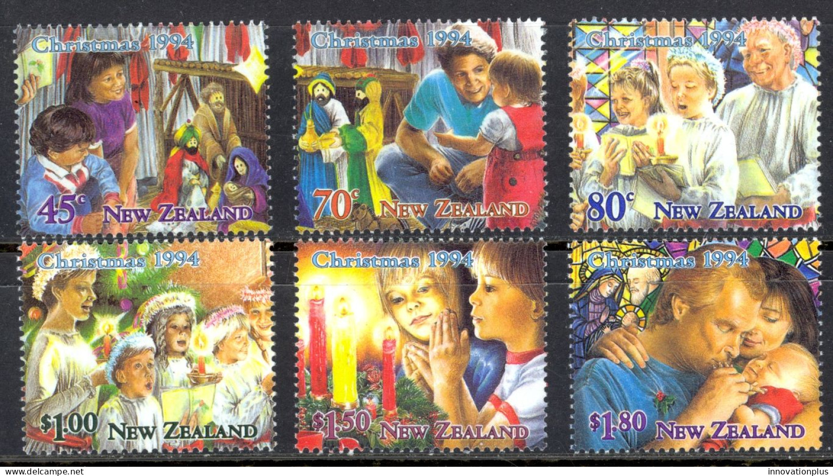 New Zealand Sc# 1237-1242 MNH 1994 Christmas - Neufs