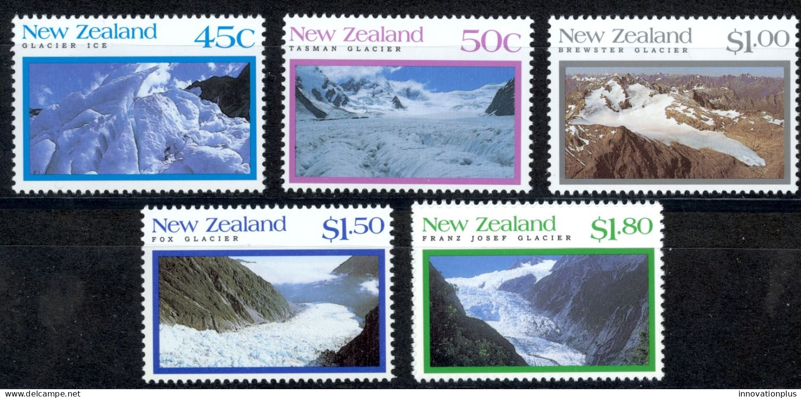 New Zealand Sc# 1104-1109 SG# 1675/80 MNH 1992 Glaciers - Ongebruikt