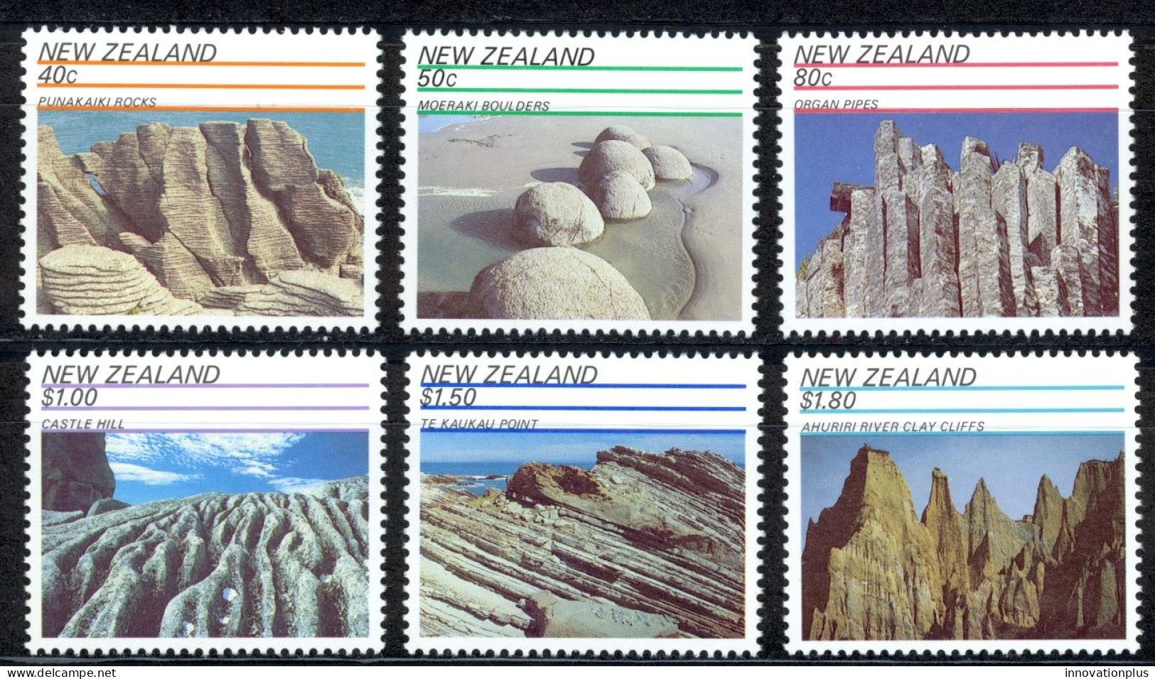 New Zealand Sc# 1038-1043 SG# 1614/9 MNH 1991 Scenes - Unused Stamps