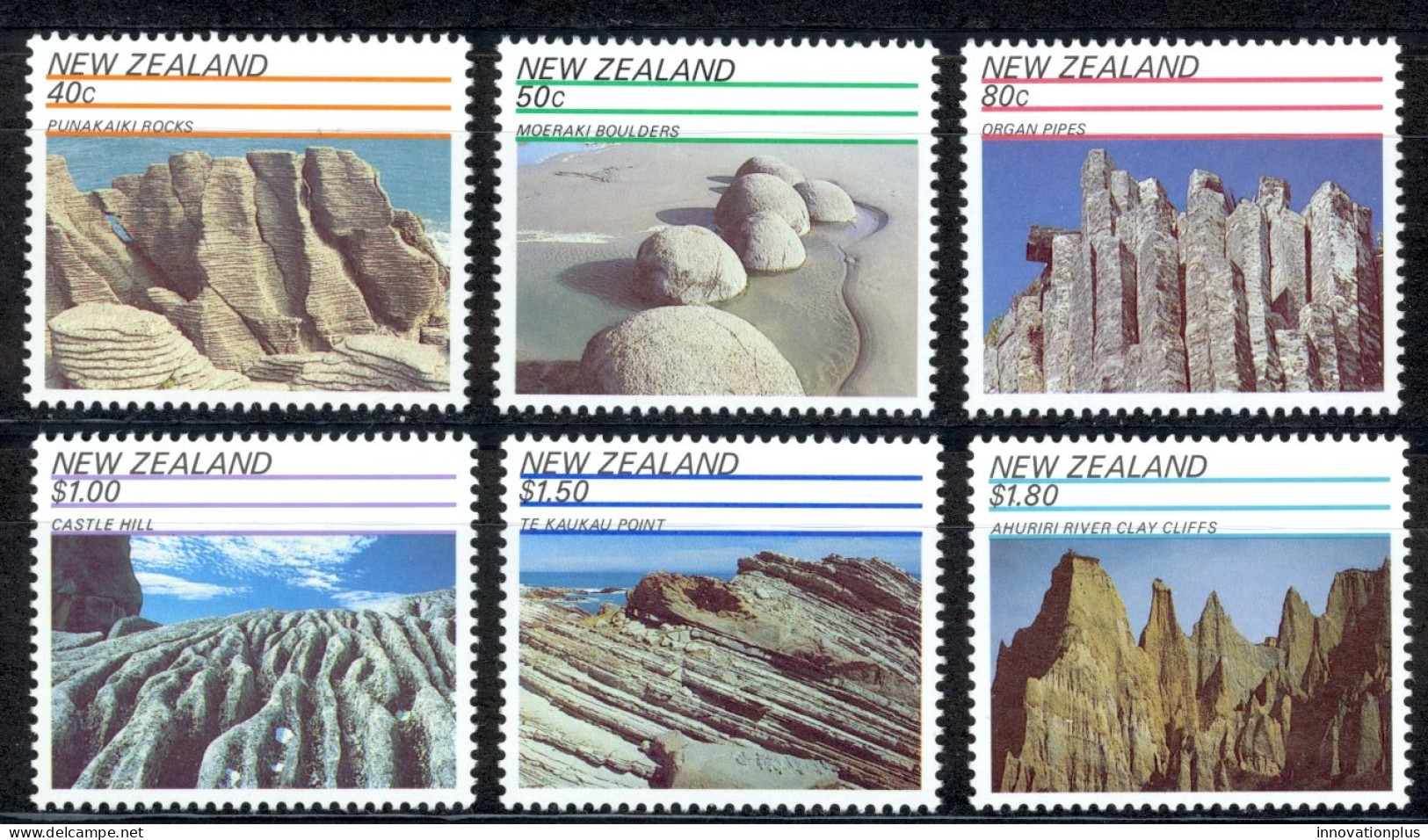 New Zealand Sc# 1038-1043 SG# 1614/9 MNH 1991 Scenes - Ongebruikt