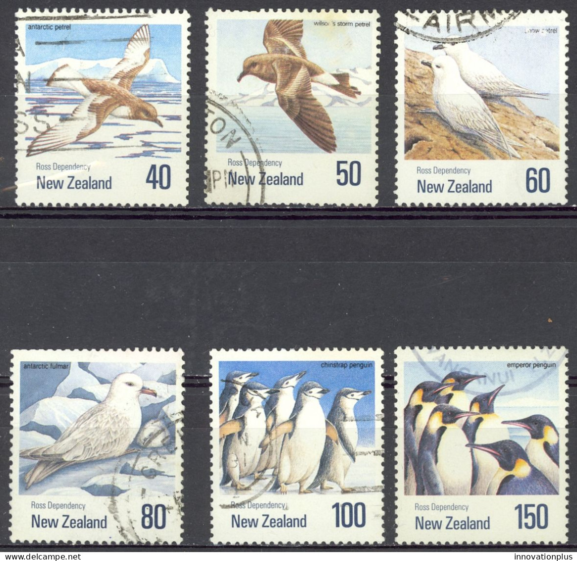 New Zealand Sc# 1008-1013 SG# 1573/8 MNH 1990 Antarctic Birds - Neufs