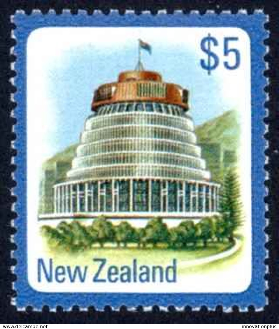 New Zealand Sc# 650 MH 1977-1982 Wellington Parliament Building - Unused Stamps