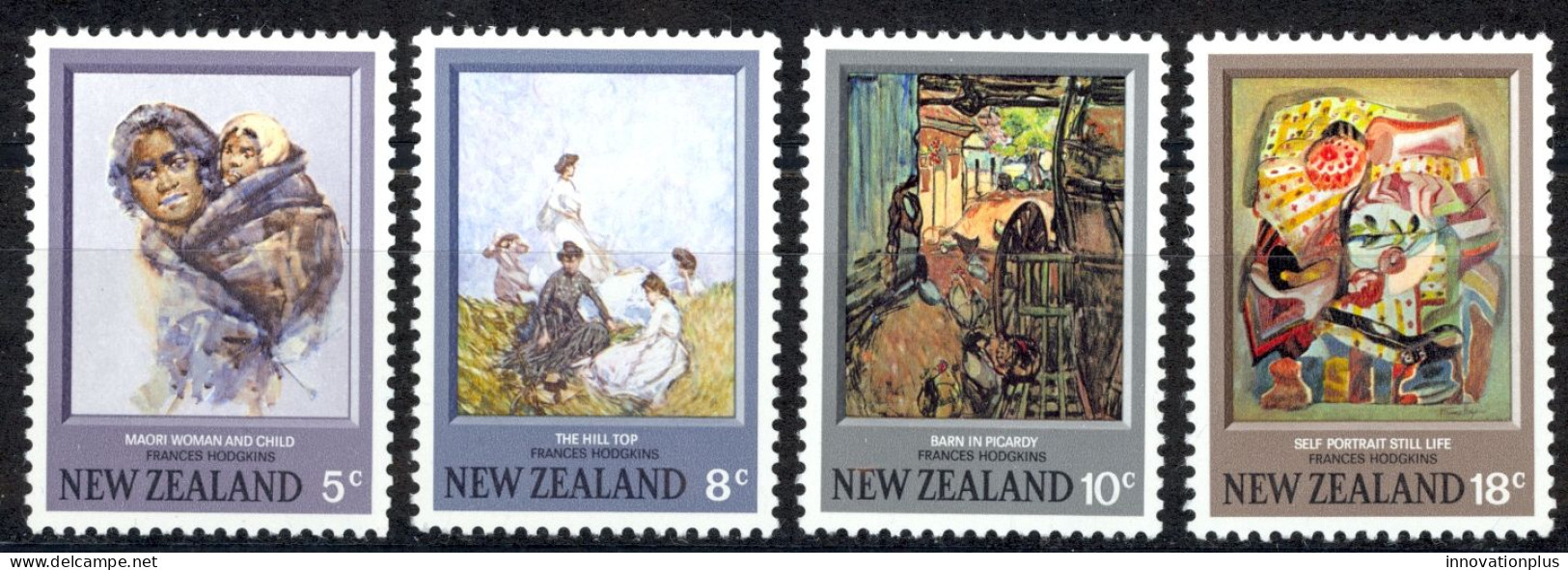 New Zealand Sc# 521-524 SG# 1027/1030 MNH 1973 Paintings/F.Hodgkins - Unused Stamps