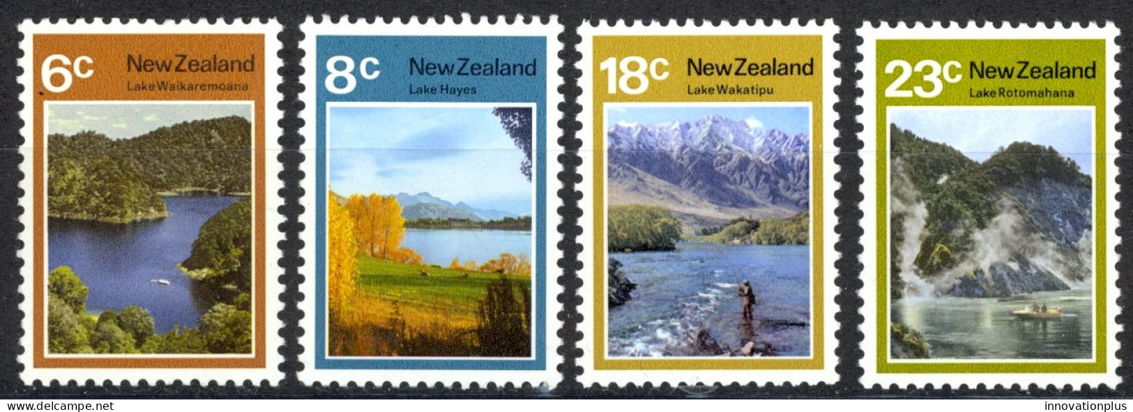 New Zealand Sc# 507-510 SG# 993-996 MNH 1972 Lake Scenes - Unused Stamps