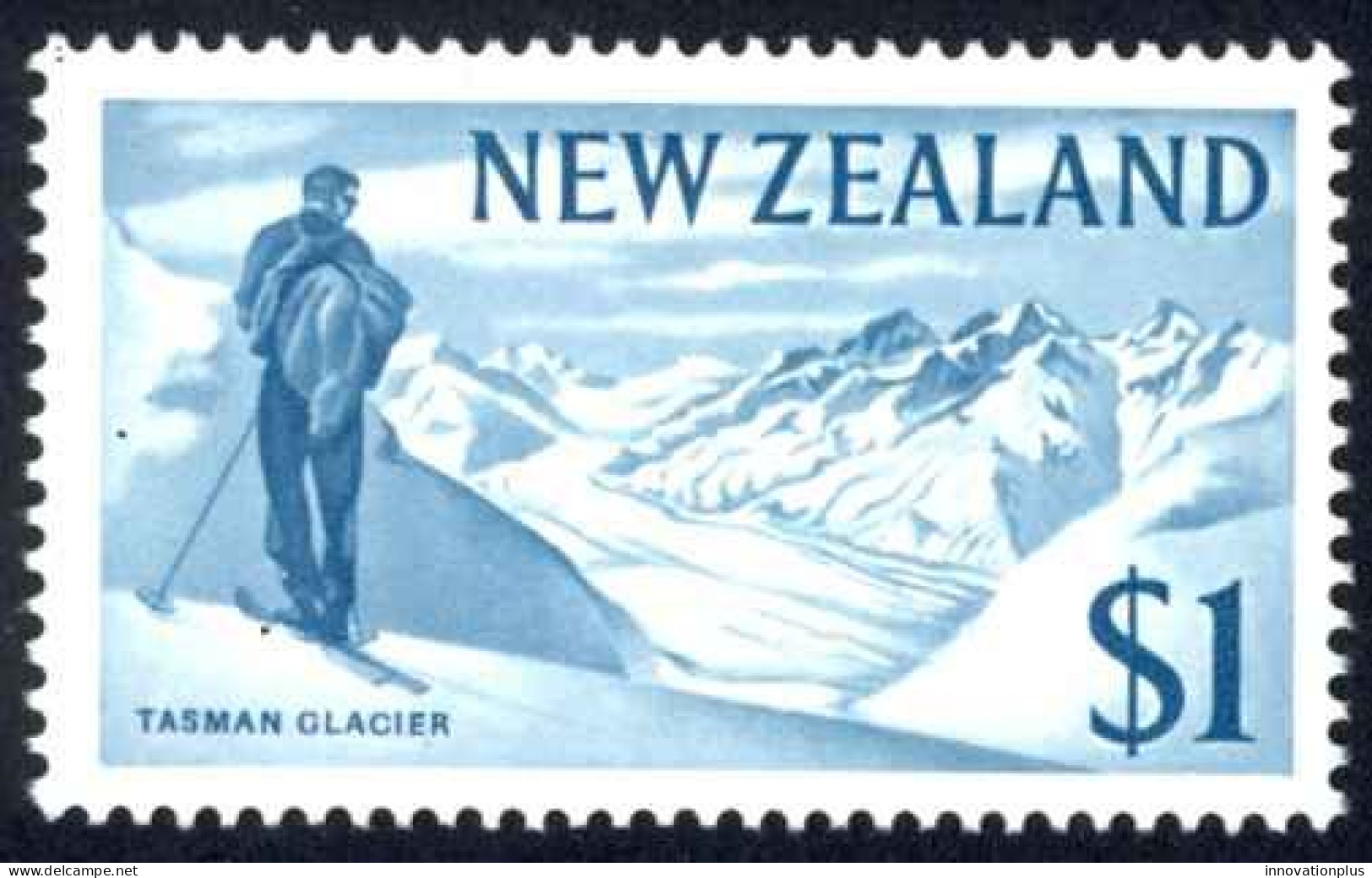 New Zealand Sc# 402 MNH 1967-1970 $1 Butter Making - Ungebraucht