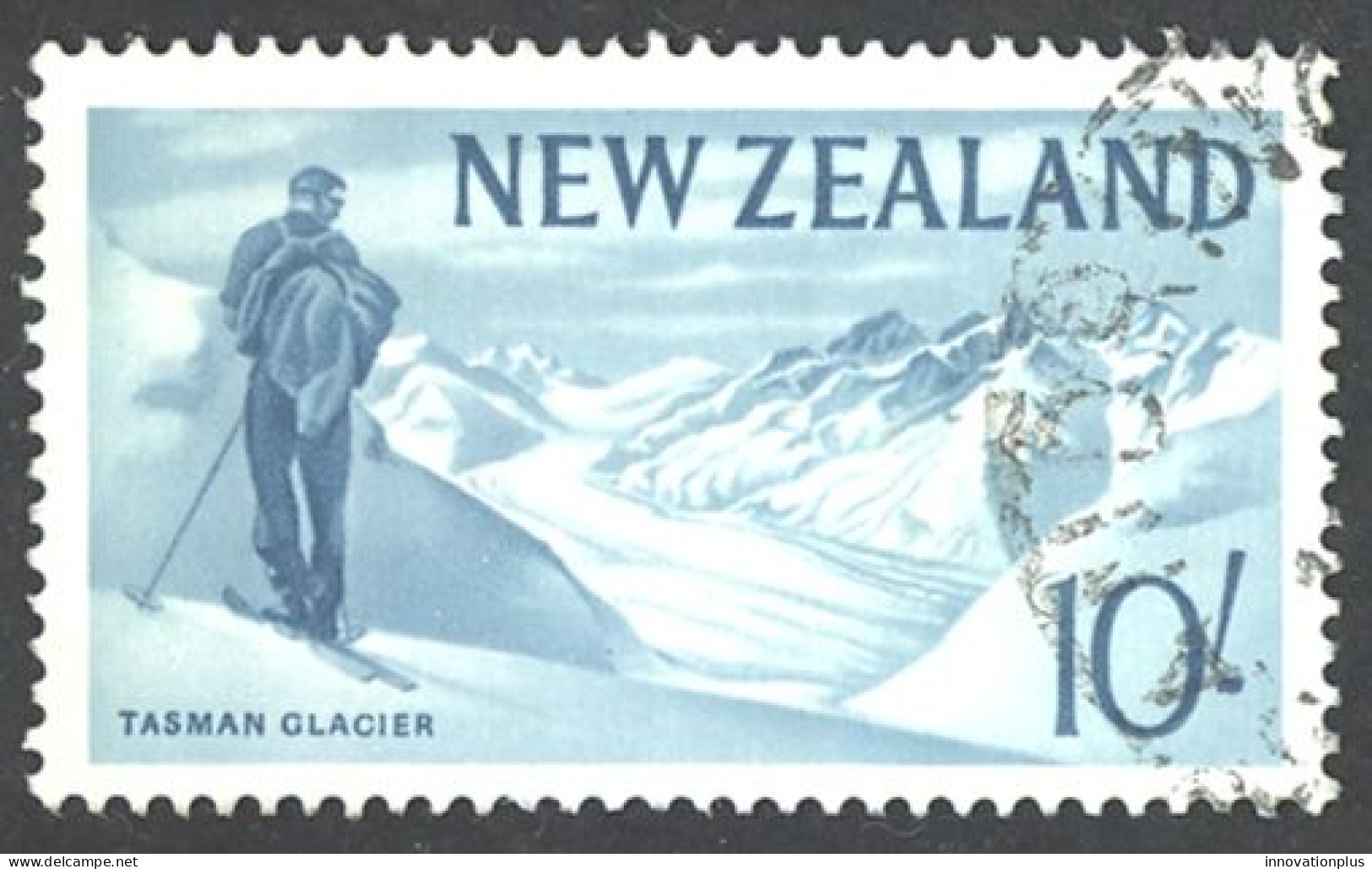 New Zealand Sc# 351 Used (a) 1960-1966 10sh Definitives - Gebruikt