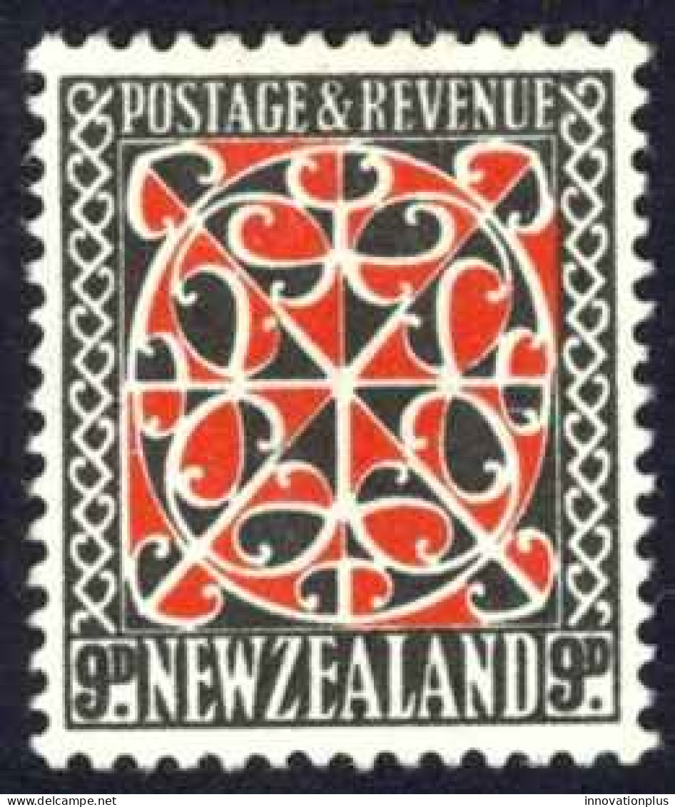 New Zealand Sc# 195 MH 9p Maori Panel - Unused Stamps