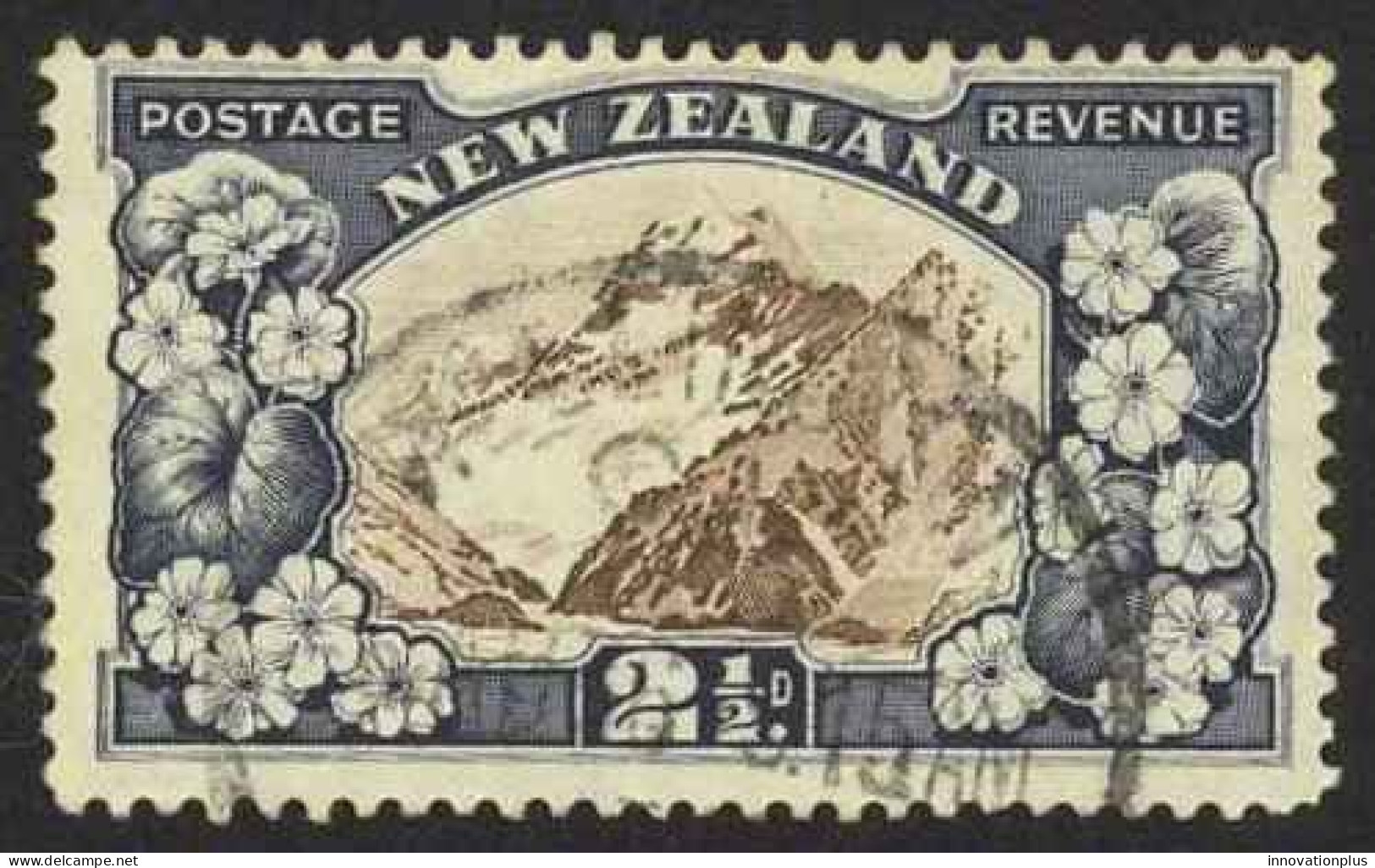 New Zealand Sc# 189 Used (b) 1935 2½p Mt. Cook - Usati