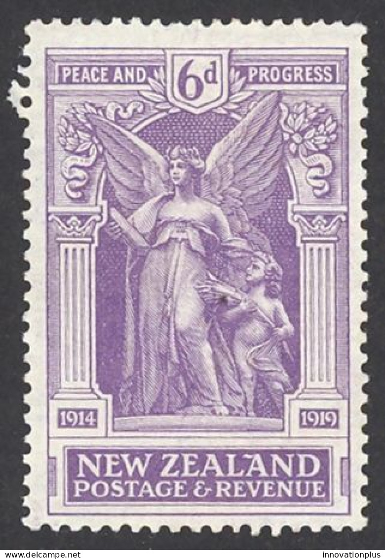 New Zealand Sc# 169 MNH 1920 6p Victory - Unused Stamps