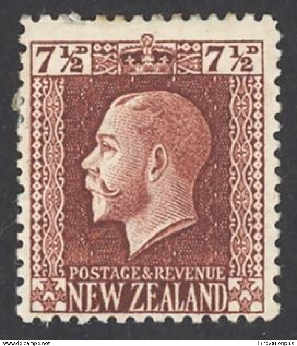 New Zealand Sc# 155 MH 1915-1922 7½p King George V - Unused Stamps