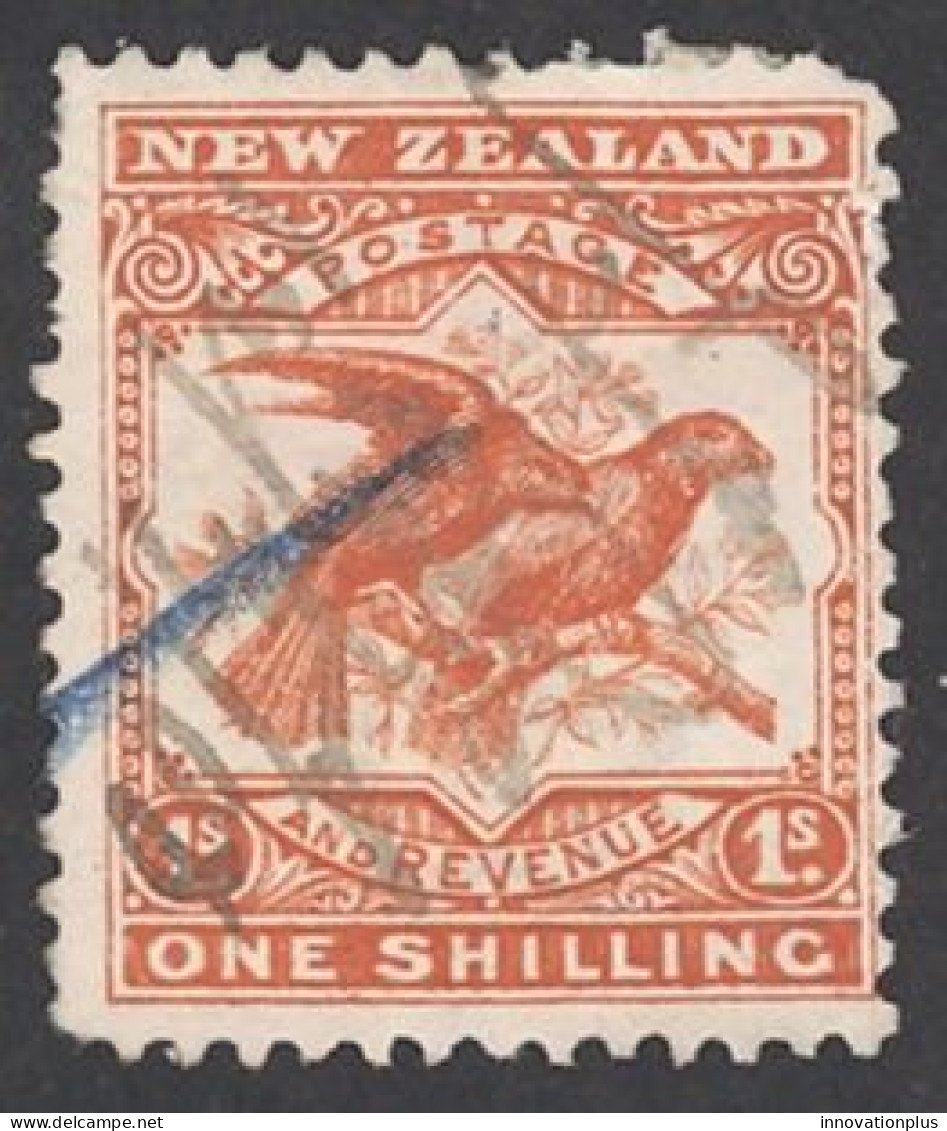 New Zealand Sc# 118 Used (a) 1902-1907 1sh Kiwi - Used Stamps