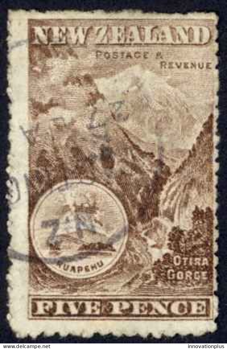 New Zealand Sc# 114 Used 1902-1907 Scenes - Gebraucht