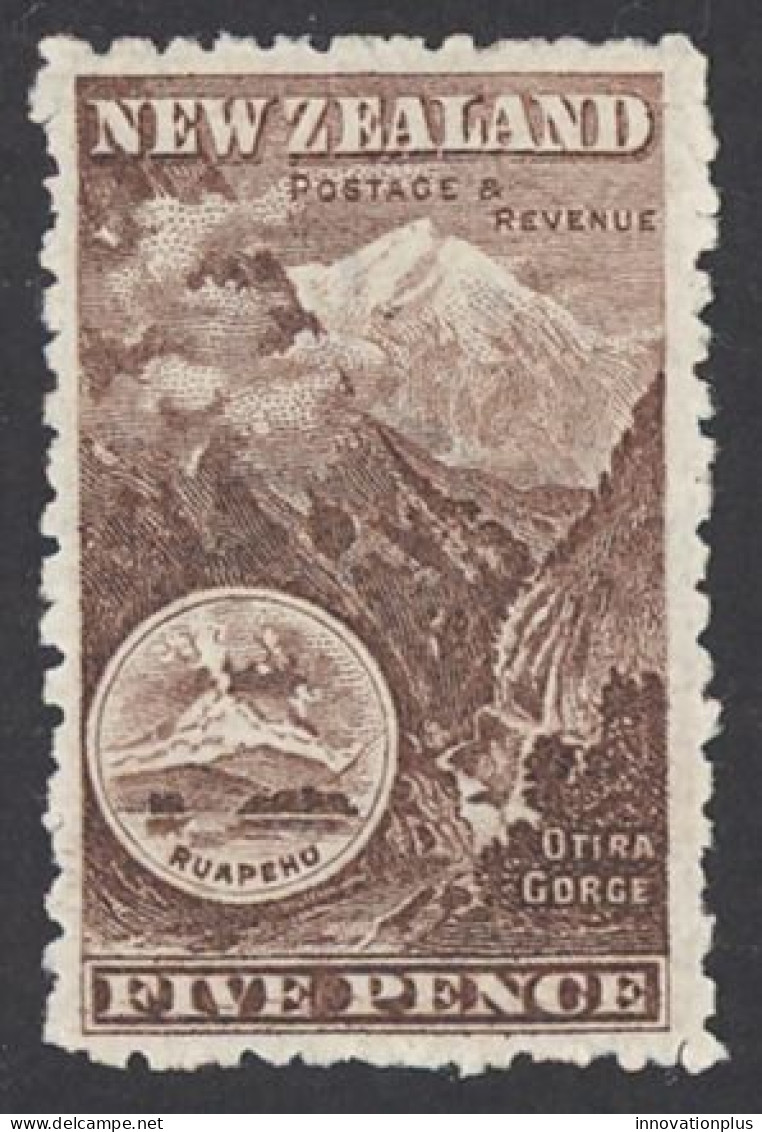 New Zealand Sc# 114 MH 1902-1907 5p Definitives - Nuevos