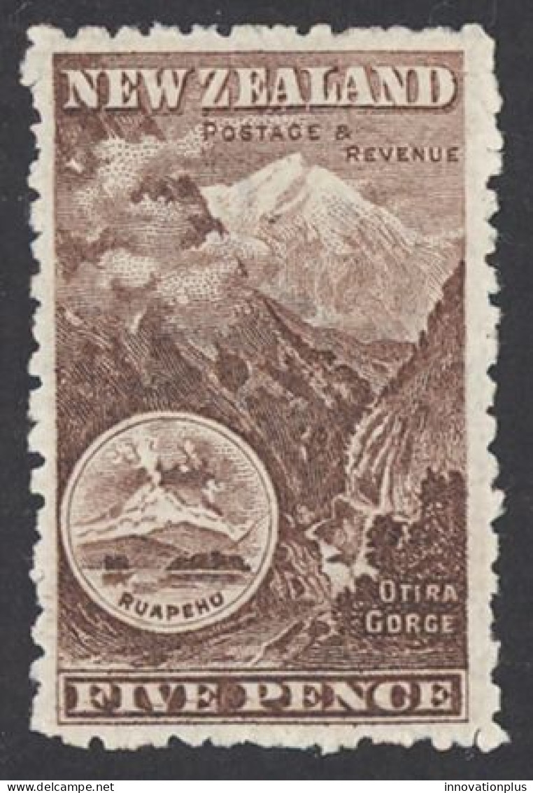 New Zealand Sc# 114 MH 1902-1907 5p Definitives - Neufs