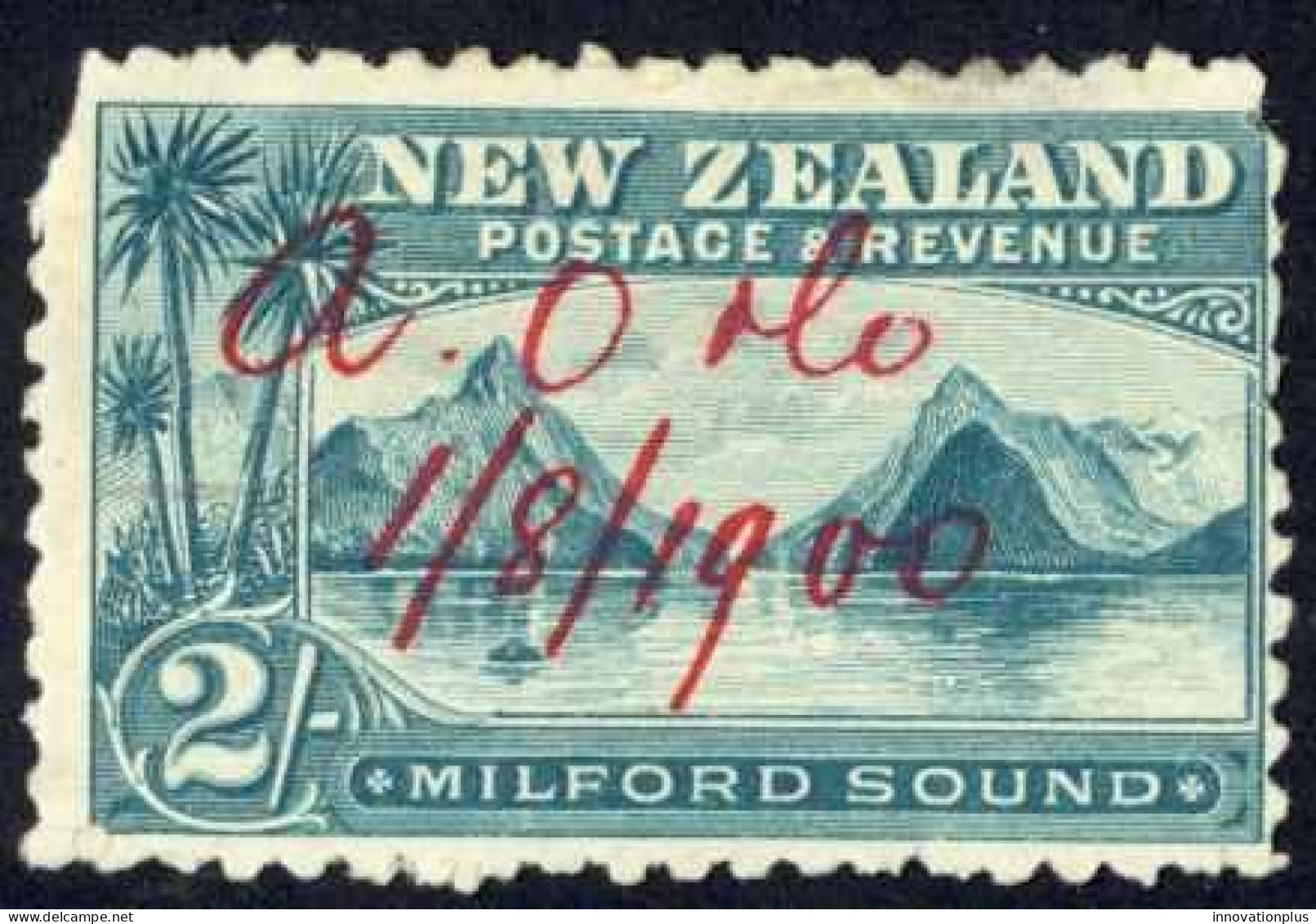New Zealand Sc# 82 Cull 1898 Scenes - Used Stamps