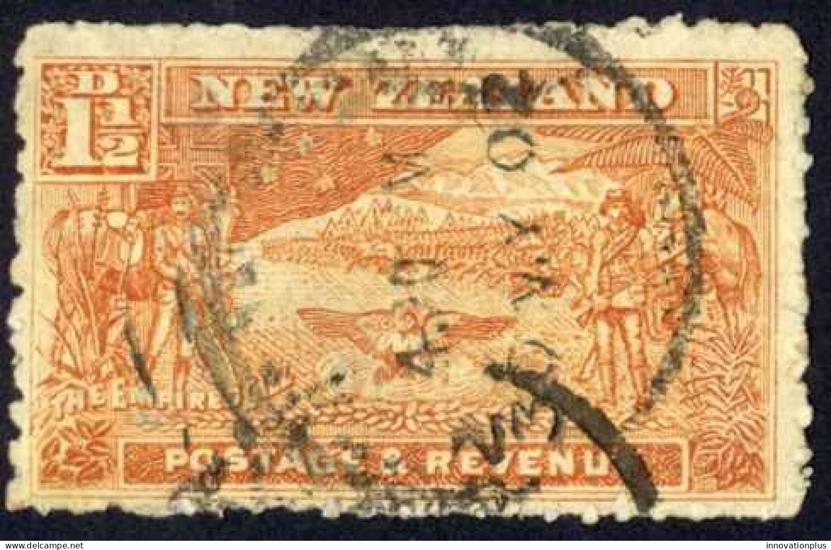 New Zealand Sc# 101 Used 1901 Boer War - Oblitérés