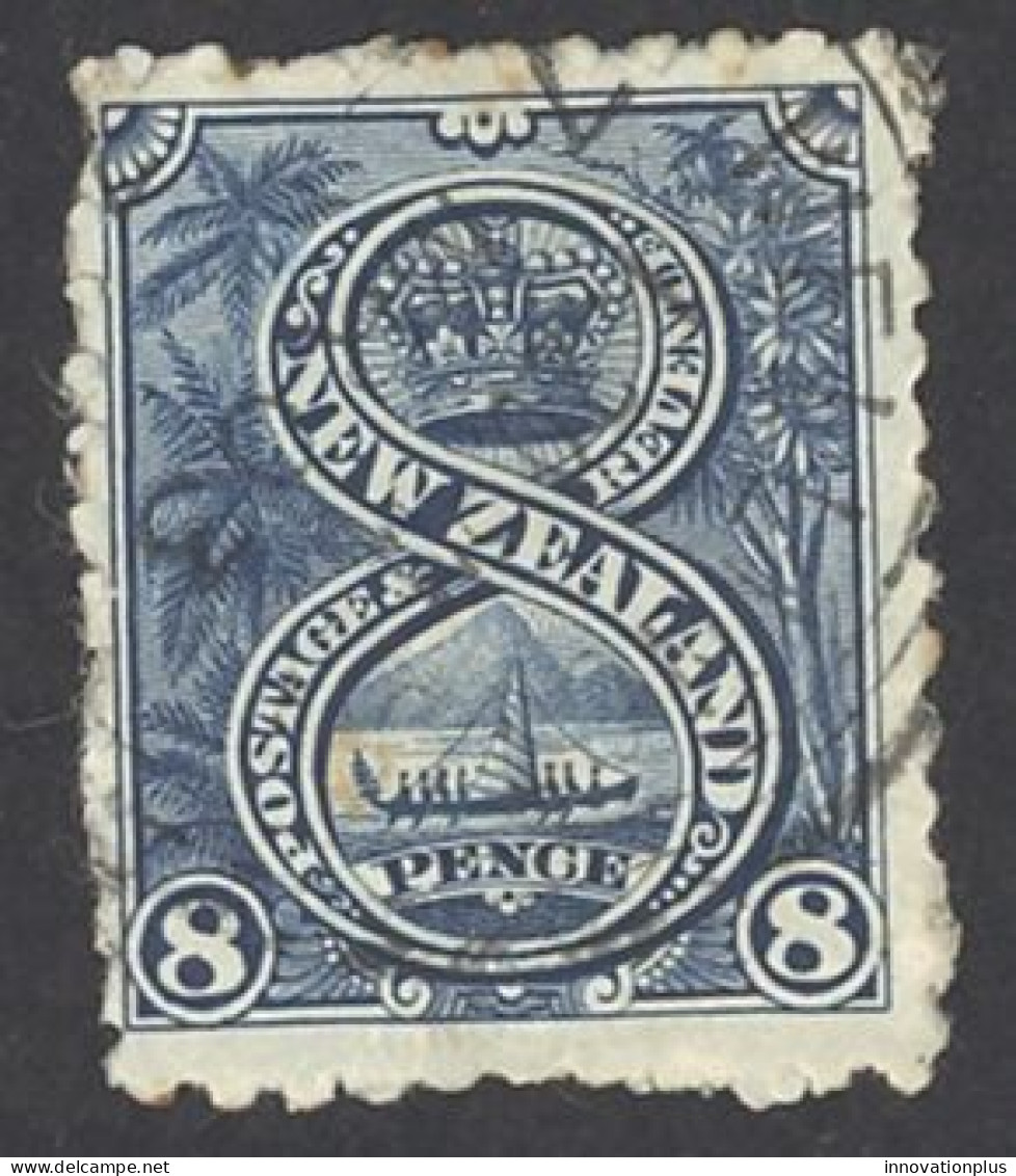 New Zealand Sc# 79 Used 1898 8p Definitives - Gebruikt